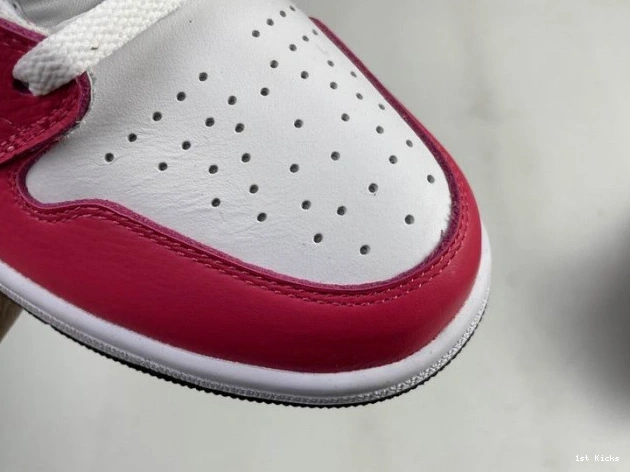 1st Kicks Shoes Fusion OGLight Red High 1 Air Jordan 555088-603 0814